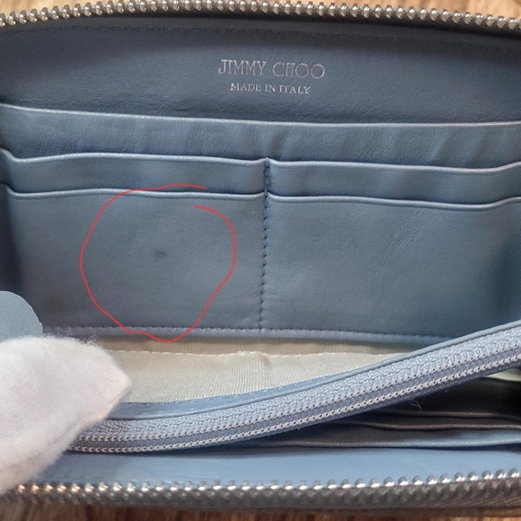 Jimmy Choo Filipa Leather Star Wallet - Picture 10 of 16